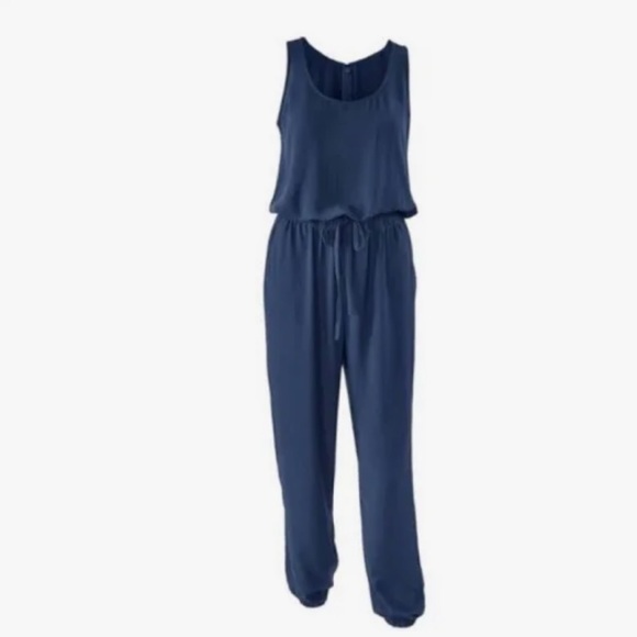 Cabi Blue Jumpsuit - Picture 3 of 8